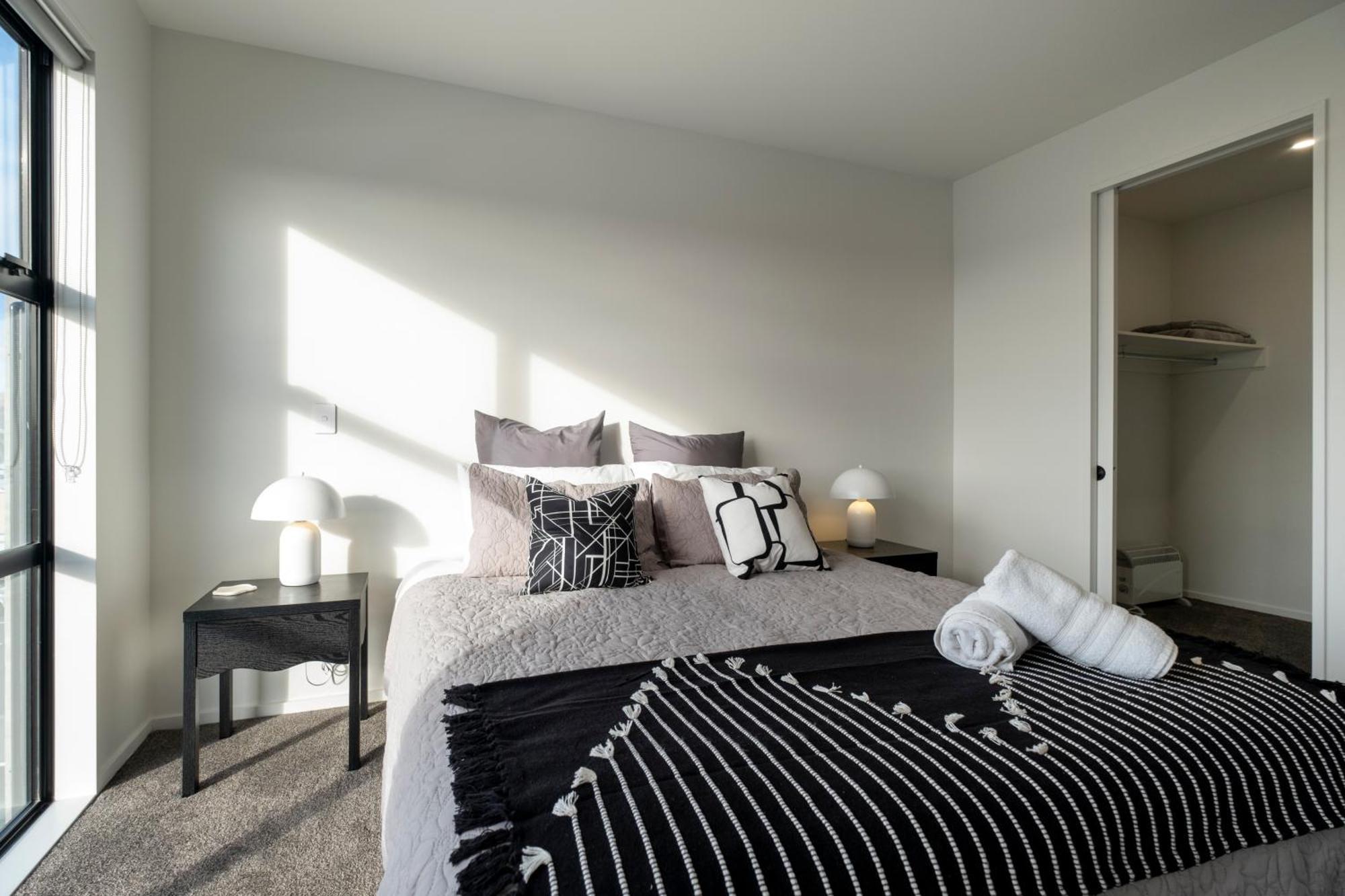 Luxury 2 Bed Townhome In Cbd Christchurch Exterior photo